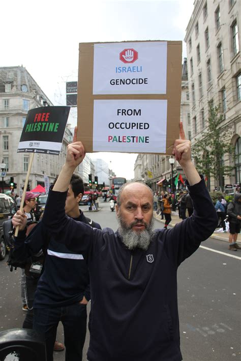 The London Palestine Protests in Pictures