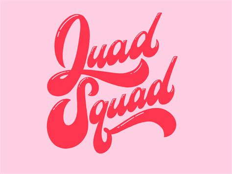 Quad Squad by Kate Davis on Dribbble