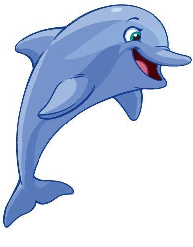 Dolphin Clipart, Cartoon Dolphin, Cute Clipart, Image Clipart, Art Naif ...