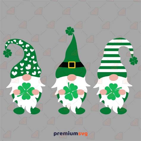 Craft Supplies & Tools Papercraft St patricks gnome SVG Saint Patrick's ...