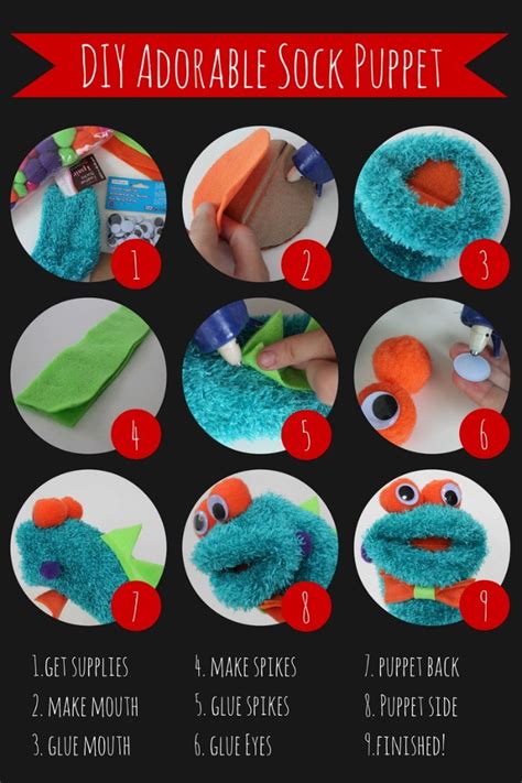 Make Your Own Adorable DIY Monster Sock Puppet