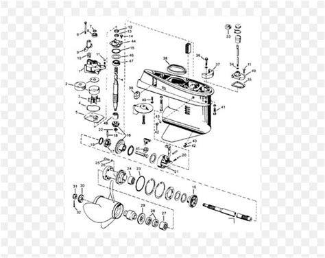 Outboard Boat Motor Parts Diagram