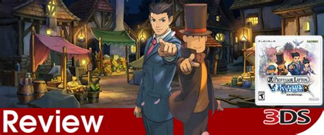 Professor Layton vs Phoenix Wright Review (3DS)