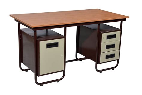 Office Steel Table, 1 Year, Super Steel Furniture | ID: 22987363873