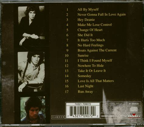 Eric Carmen CD: All By Myself - The Best Of Eric Carmen (CD) - Bear ...