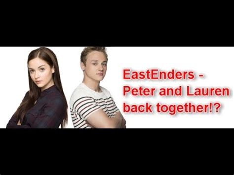 Eastenders Debates - Lauren and Peter back together - YouTube