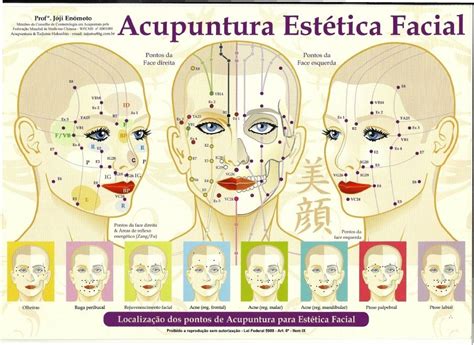 Mapa Estetica Facial | Acupuntura, Acupuntura puntos, Acupresión