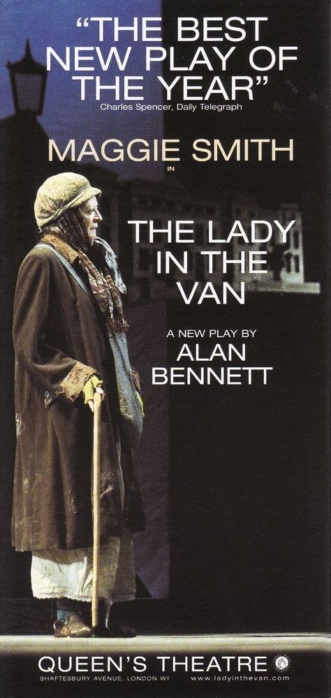 Maggie Smith, The Lady In The Van, original London stage production ...