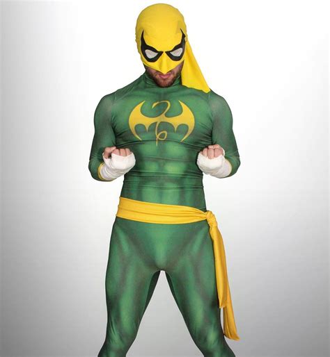 Green Leather Iron Fist Costume - Hjackets