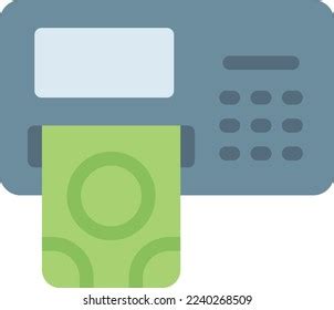 Cash Vector Illustration On Transparent Background Stock Vector ...