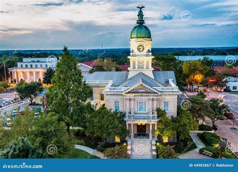 Downtown of Athens, Georgia, USA Stock Image - Image of dusk, skyline ...