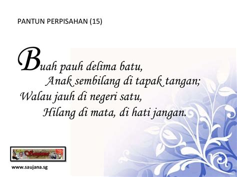 Pantun Perpisahan