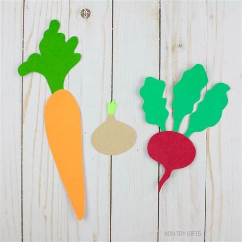 Paper Plate Veggie Garden Craft For Kids - Easy Spring Craft - Modern Design | Garden crafts for ...