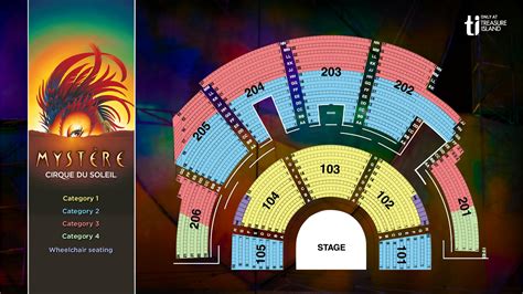 Mystere Cirque Du Soleil Treasure Island Seating Chart | Brokeasshome.com