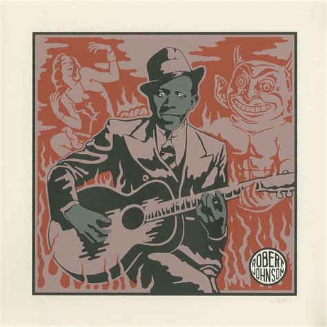 INSIDE THE ROCK POSTER FRAME BLOG: Robert Johnson Posters by Nick Perry