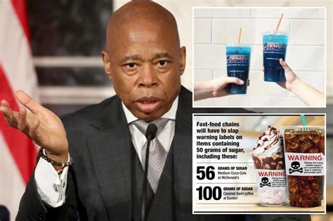 NYC rule will slap sugar warning labels on food, drinks including Starbucks, Dunkin’ specialties ...
