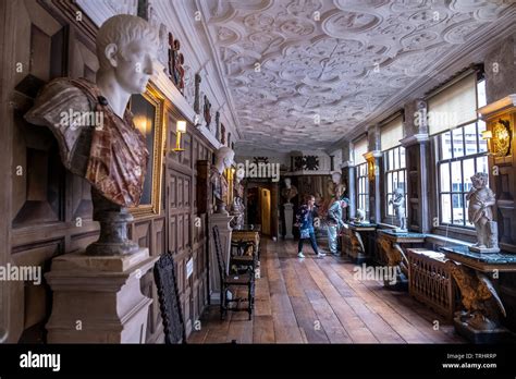 interior, Powis castle, Wales Stock Photo - Alamy