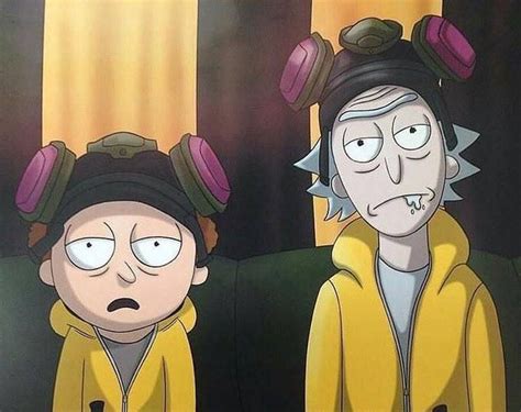 Breaking Bad R&M by Flynn Oosterom | Rick and Morty | Rick and morty crossover, Rick and morty ...