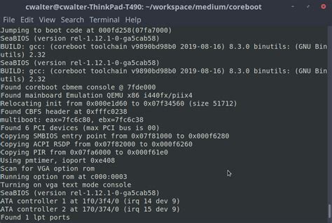 Getting started with: coreboot. coreboot is an open source firmware ...