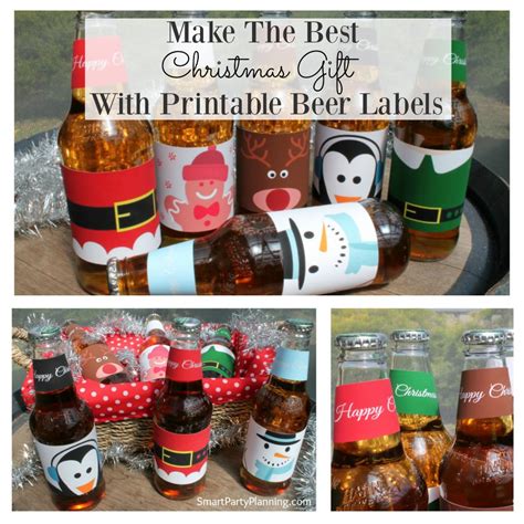 Make The Perfect Gift With Easy Christmas Beer Labels