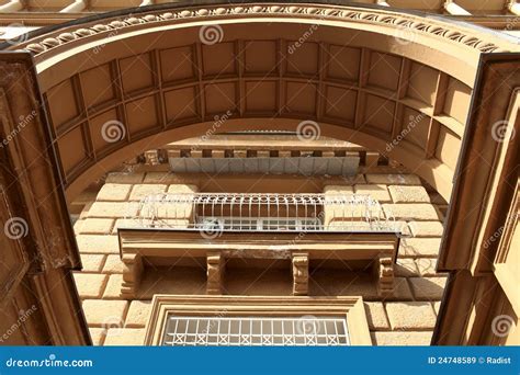 Round arch and building stock image. Image of outdoor - 24748589