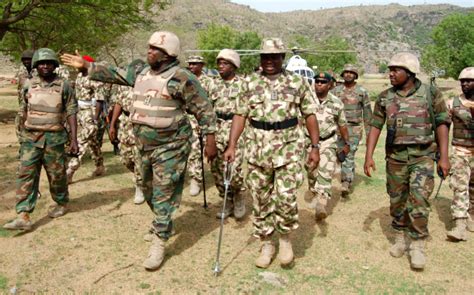 The Chief of Army Staff, Lt.-Gen. Tukur Buratai, has laid the foundation stone for the Forward ...