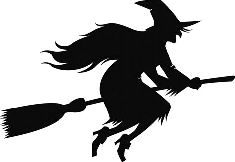 Witch Silhouette Vector Png Image Witch Silhouette Png Stunning ...