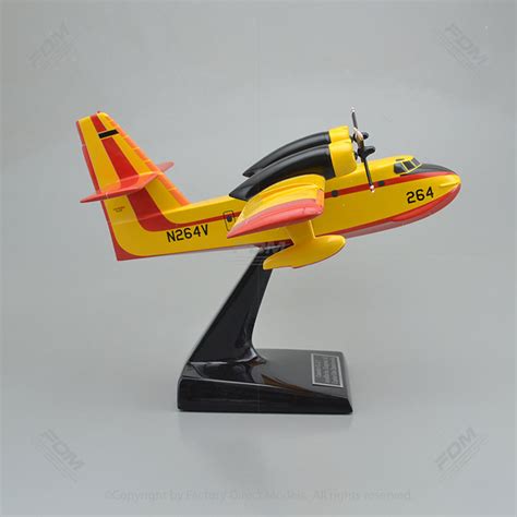 Canadair CL-215 Model Airplane | Factory Direct Models