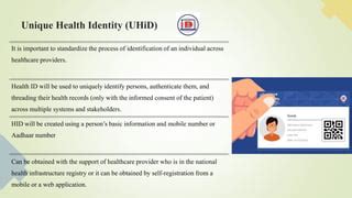 Tanya National Health Policies NDHM PResentation | PPT