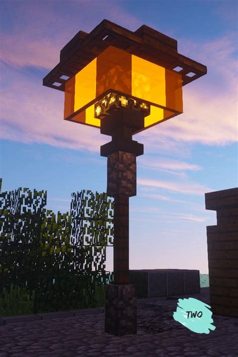 Minecraft simple modern lamp | Minecraft designs, Minecraft modern ...