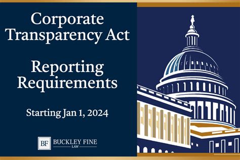 Corporate Transparency Act Reporting Requirements