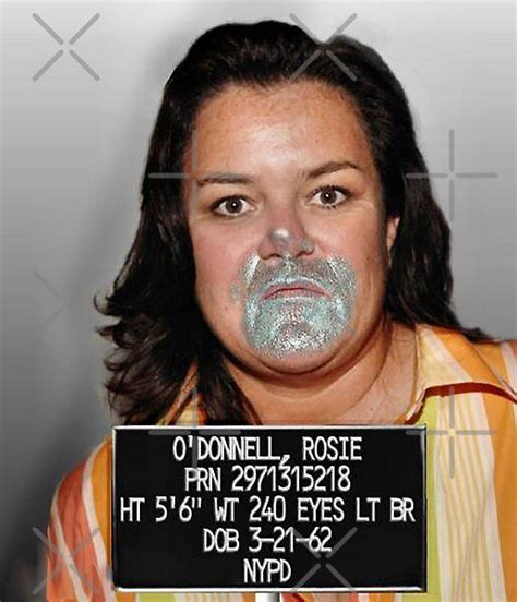 Funny Mugshots: Rosie Huffs paint by NichePrints | Redbubble in 2020 | Celebrity mugshots, Funny ...