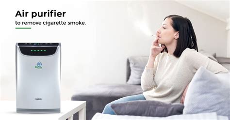 Air Purifier To Remove Cigarette Smoke - O2cure.in