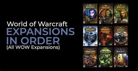 World of Warcraft Expansions in Order (All WOW Expansions)