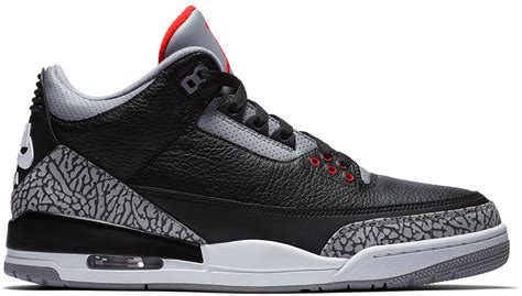 Air Jordan 3 Black Cement 2018