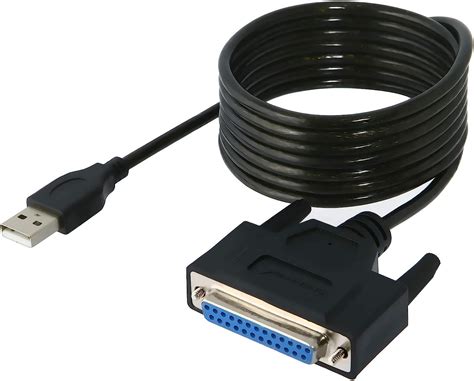 Amazon.com: SABRENT USB 2.0 to Parallel Printer Cable [colors may vary ...