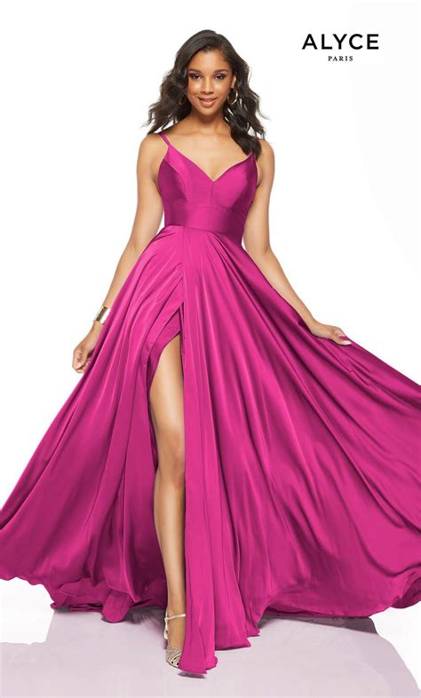 Alyce Paris 1515 Dress | Magenta bridesmaid dresses, Magenta dress, Game dresses