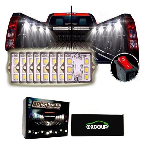 LED Lights for Truck Bed LED Lighting Kit Pickup Bed Lights with 48 Super Bri... #EXCOUP | Truck ...