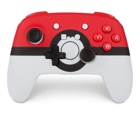 Buy PowerA Enhanced Wireless Controller for Nintendo Switch: Pokemon Poke Ball Red - Nintendo ...