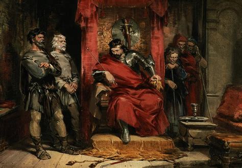 Macbeth Instructing The Murderers Employed To Kill Banquo Painting by ...