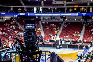 NCAA Basketball | A CBS TV camera in position to broadcast t… | Flickr