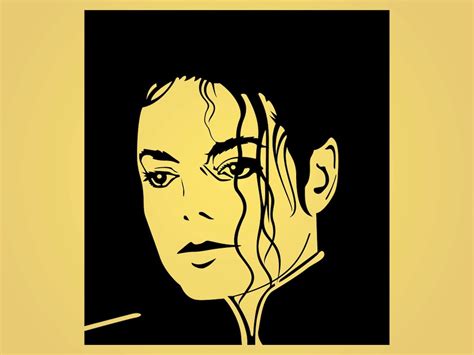 Michael Jackson as an illustration free image download