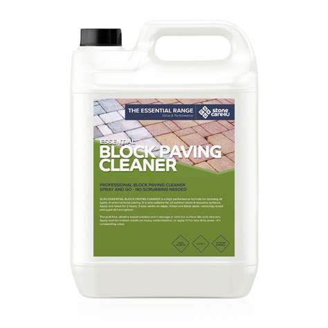 Essential Block Paving Cleaner - High-performance - StoneCare4U