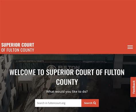 Redesigned Fulton County Superior Court Website Includes New Search Feature | Daily Report