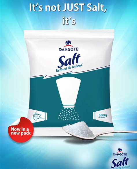 Dangote Salt re-introduces product in style