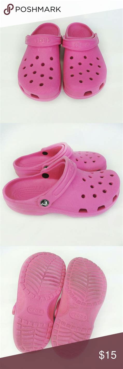 Pink crocs slip on shoes, W 6-7 | Pink crocs, Slip on shoes, On shoes