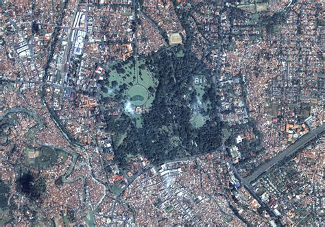 Jakarta satellite map - Map of Jakarta satellite (Java - Indonesia)