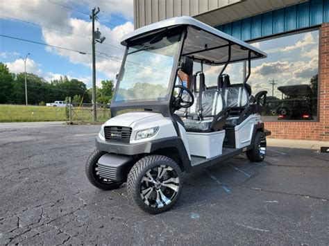 2022 BINTELLI BEYOND LIFTED 6 PASSENGER ELECTRIC LOW SPEED VEHICLE GOLF CART WHITE | Elite ...