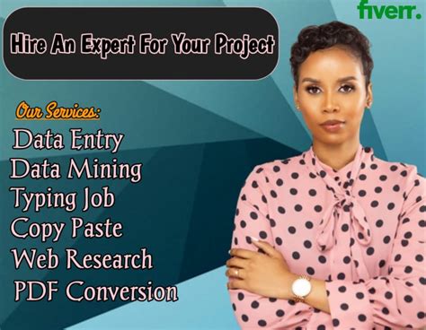 Do fast and accurate data entry copy paste typing and web research by Isabella_wright | Fiverr