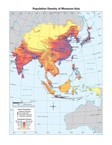 Monsoon asia mapping lab maps